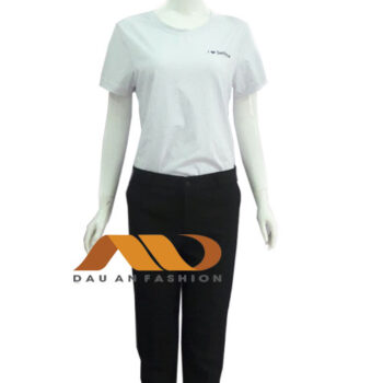 đồng phục nhân viên màu trắng