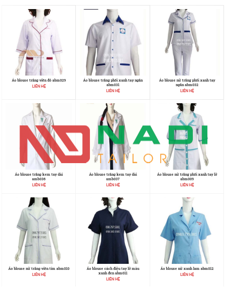Địa chỉ may áo blouse chất lượng, giá rẻ
