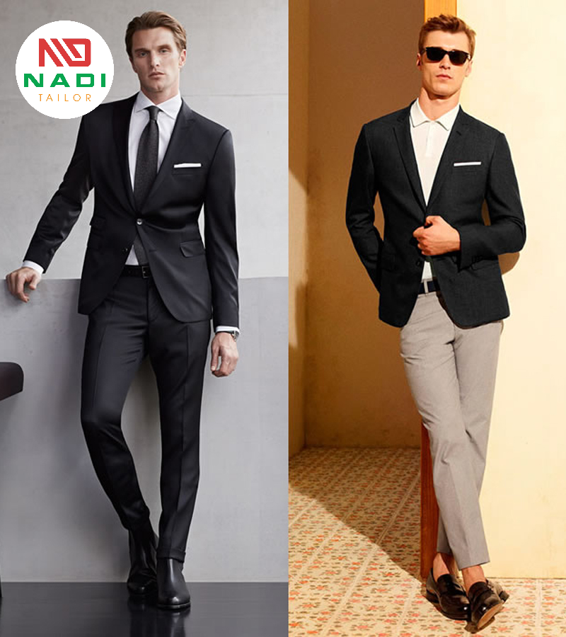 Áo vest đen là màu sắc tuy truyền thống, đơn giản Áo vest đen là màu sắc tuy truyền thống, đơn giản