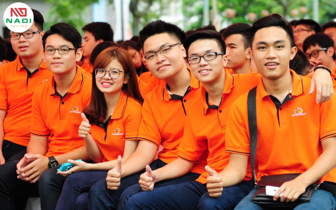 Áo thun đồng phục giúp toàn bộ nhân viên trở nên năng động, nhiệt huyết May áo thun đồng phục công ty tại tphcm