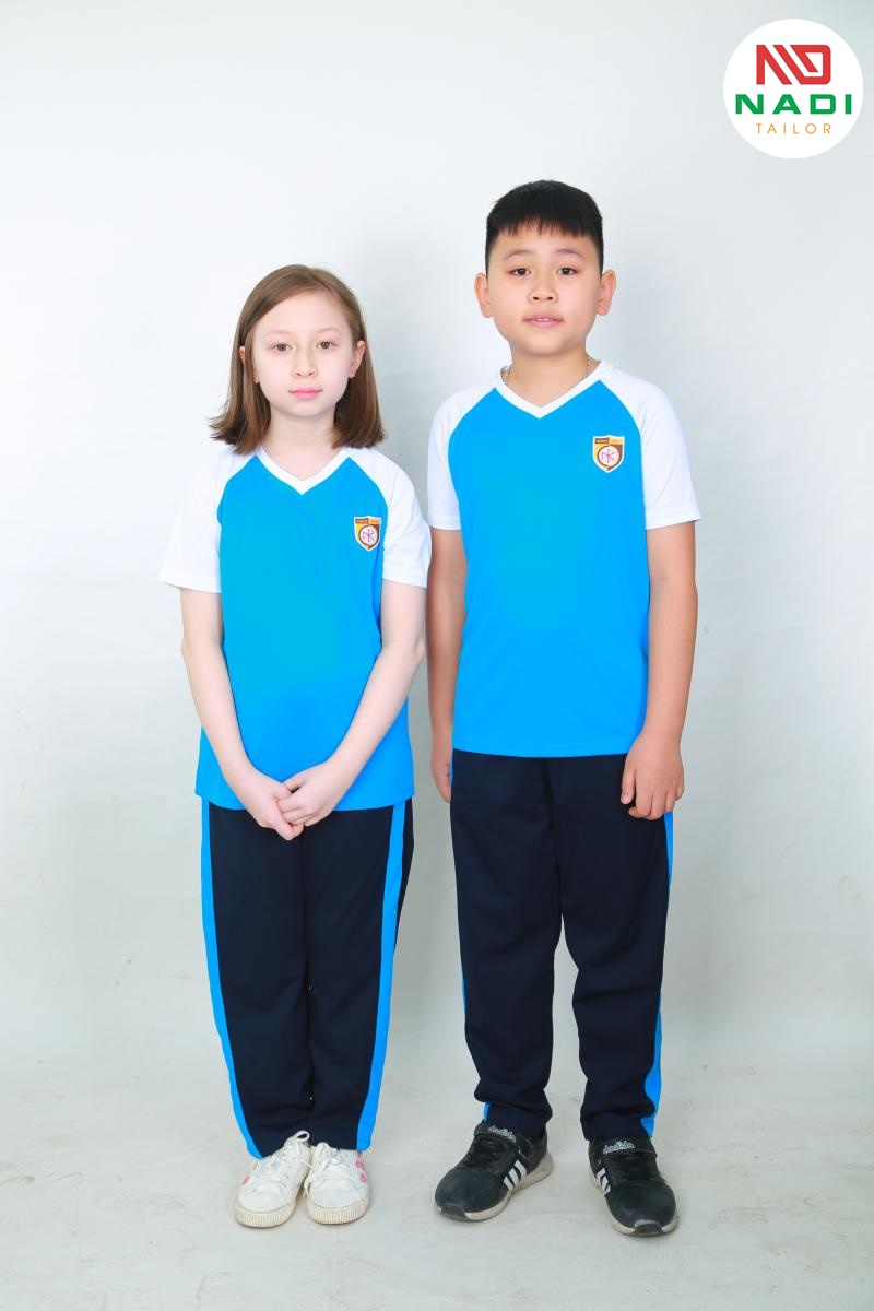 Đồng phục thể dục học sinh tiểu học Thể dục