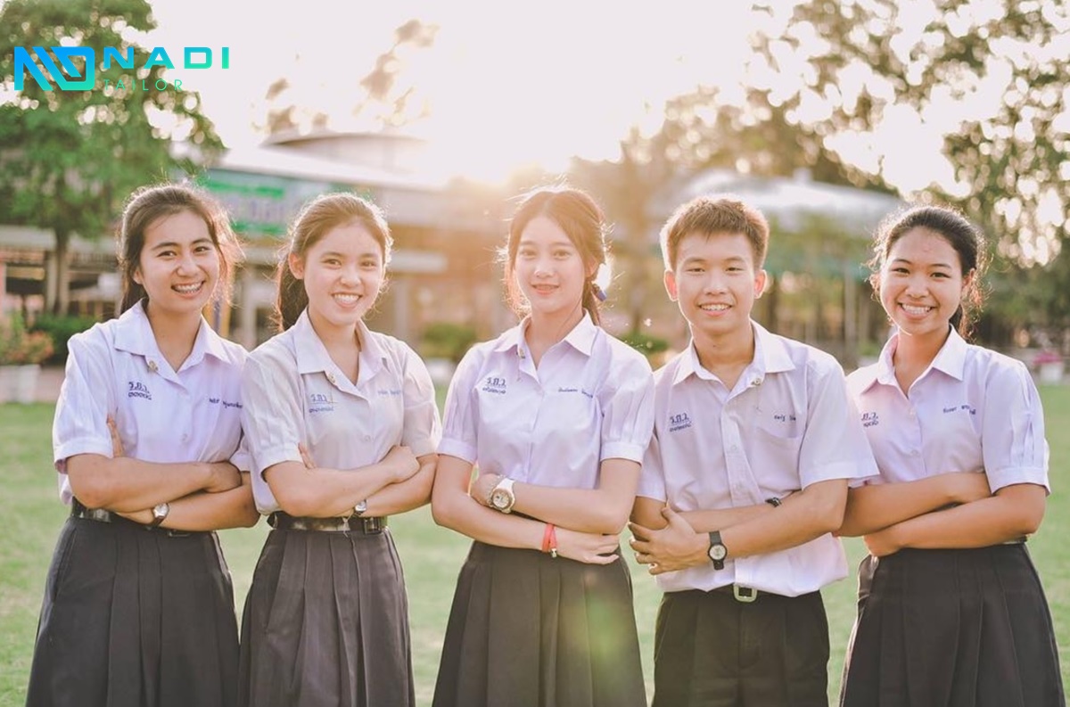 Những Bộ Đồng Phục Học Sinh Đẹp Nhất Thế Giới học sinh Thái lan
