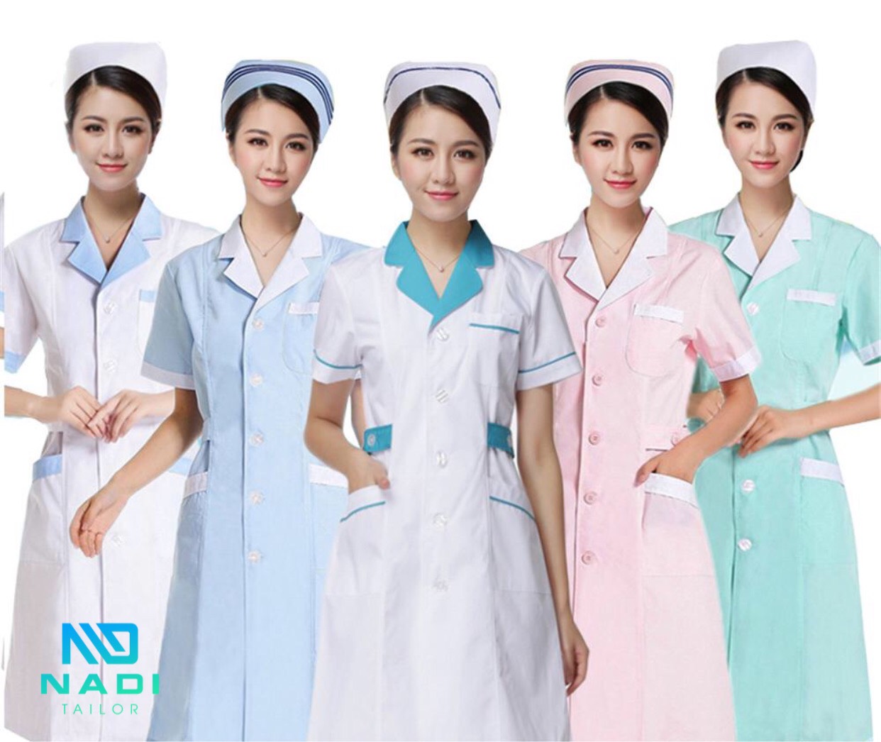 Quần áo cán bộ y tế phân chia theo cấp bậc