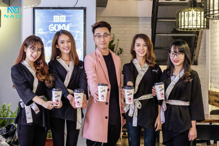 Mẫu áo thun đồng phục quán cafe đẹp tại Thời trang NADI Mẫu áo thun đồng phục quán cafe đẹp tại Thời trang NADI