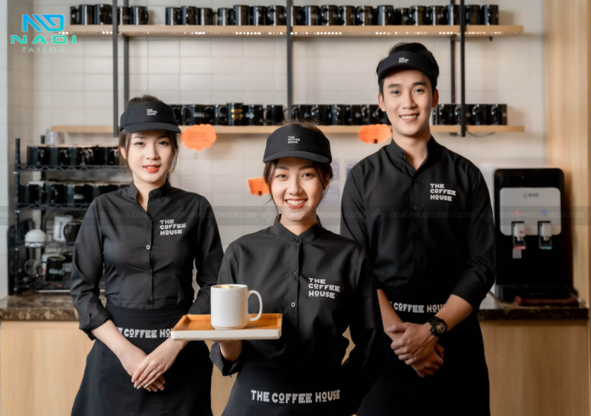 Mẫu đồng phục của chuỗi cafe The Coffee House Mẫu đồng phục của chuỗi cafe The Coffee House