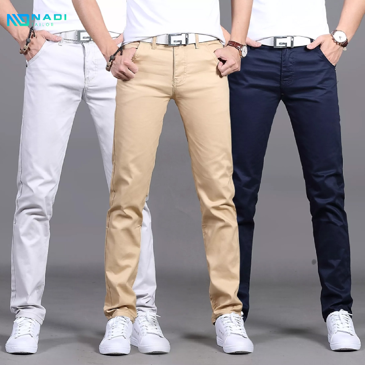 Kaki hay được lựa chọn là loại vải may quần tây Kaki hay được lựa chọn là loại vải may quần tây