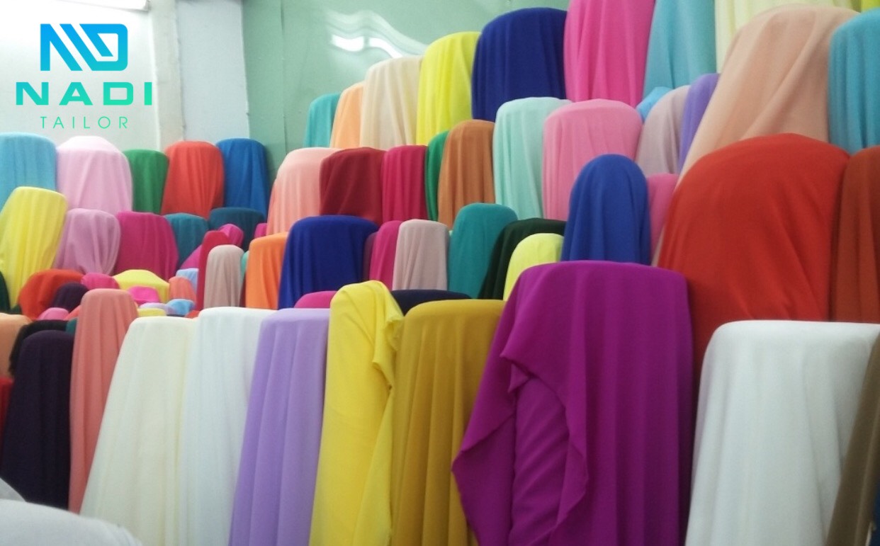 Vải cotton và polyester có độ bền cao Vải cotton và polyester
