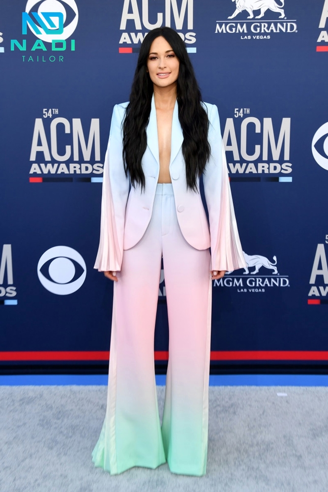 Suit thời trang ombre Suit thời trang ombre
