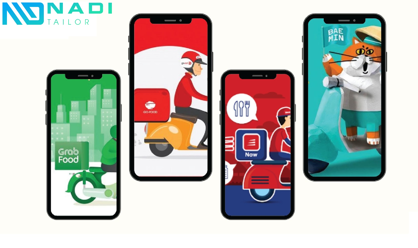 Kết hợp các ứng dụng giao đồ ăn nhanh để marketing Kết hợp các ứng dụng giao đồ ăn nhanh để marketing