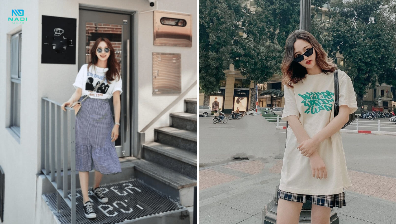 Phong cách phối đồ được nhiều chị em lựa chọn cho những ngày hè Phong cách phối đồ được nhiều chị em lựa chọn cho những ngày hè