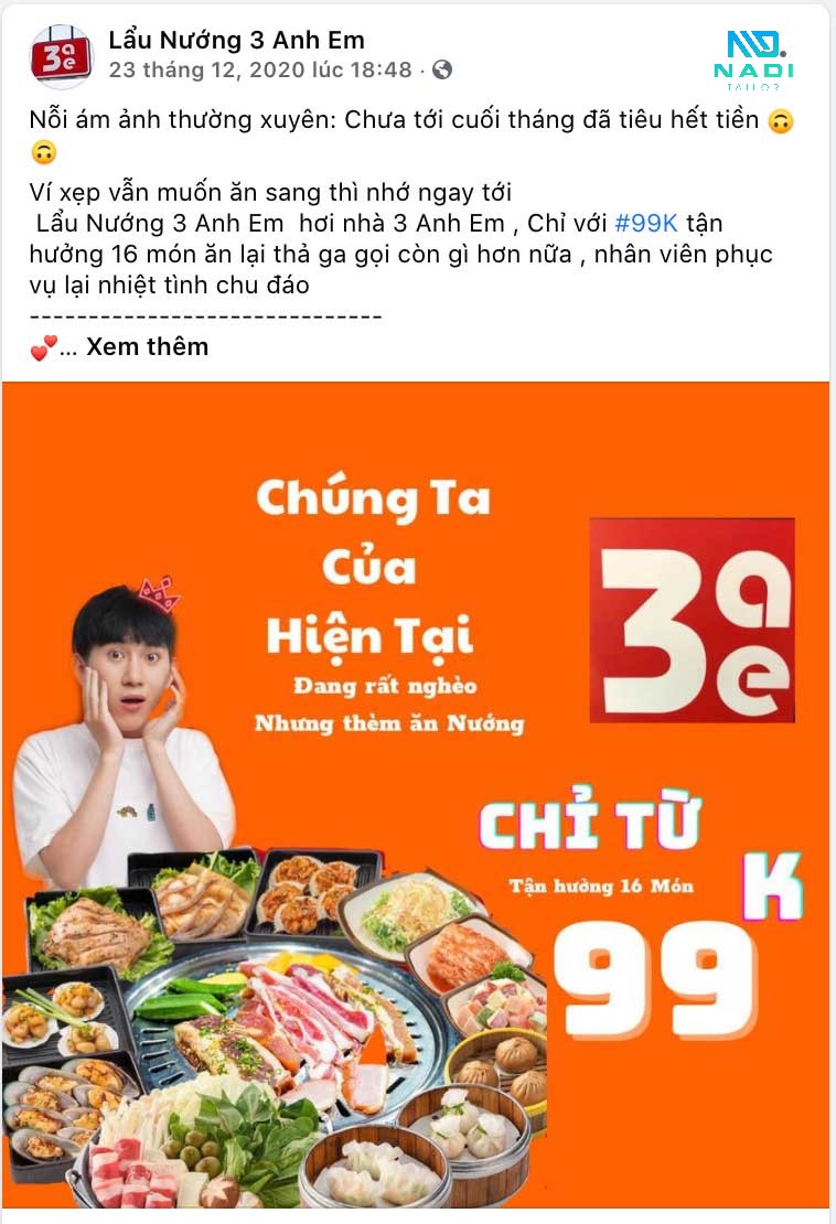 Đề xướng các chương trình khuyến mãi trên facebook, website là một cách marketing cho nhà hàng hiệu quả Đề xướng các chương trình khuyến mãi trên facebook, website là một cách marketing cho nhà hàng hiệu quả