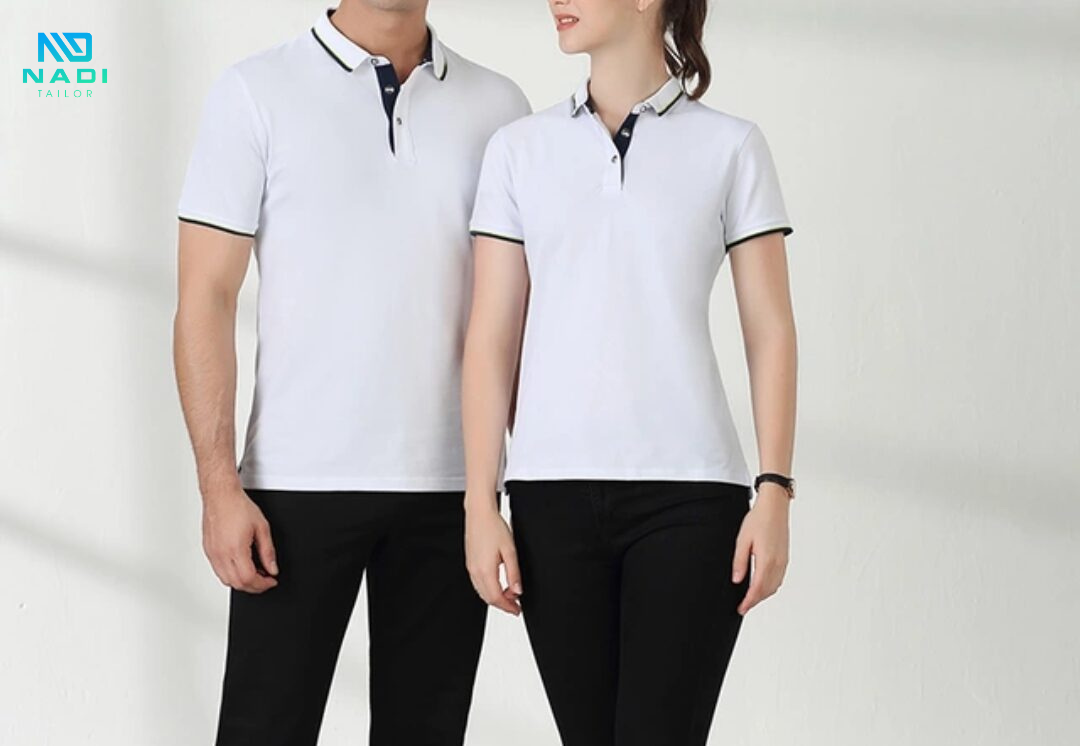 Áo đồng phục màu trắng mang đến sự thanh lịch, trẻ trung Áo đồng phục màu trắng mang đến sự thanh lịch, trẻ trung