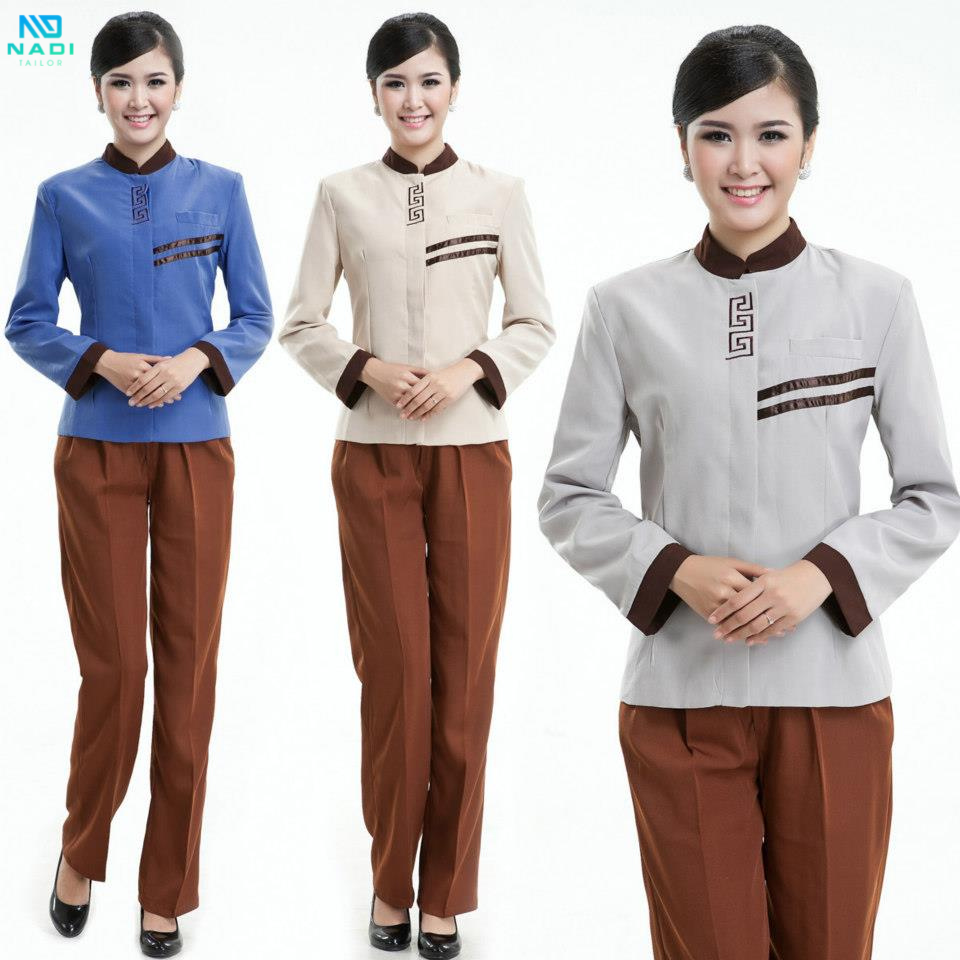 Đồng phục giúp thể hiện sự chuyên nghiệp trong phong cách làm việc của khách sạn Đồng phục giúp thể hiện sự chuyên nghiệp trong phong cách làm việc của khách sạn