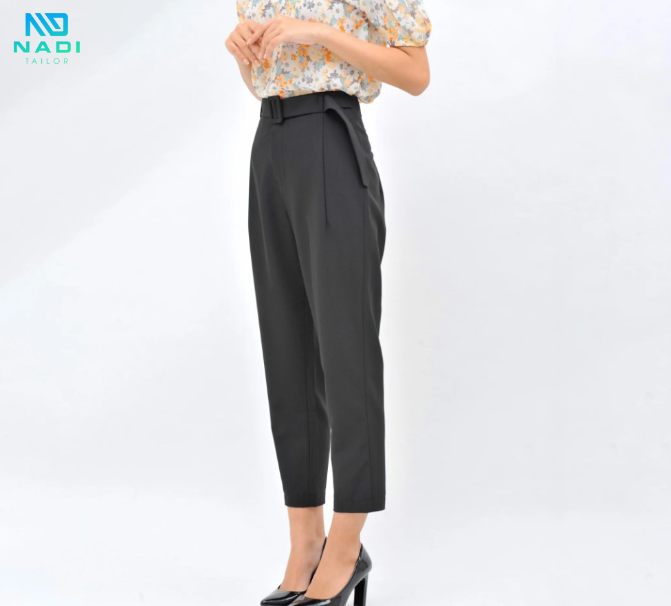 Quần tây nữ lưng cao Quần tây nữ lưng cao