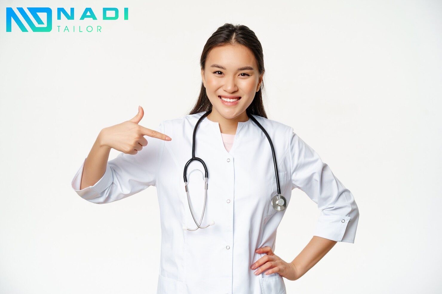 Phối đồ với áo blouse bác sĩ phối đồ với áo blouse bác sĩ