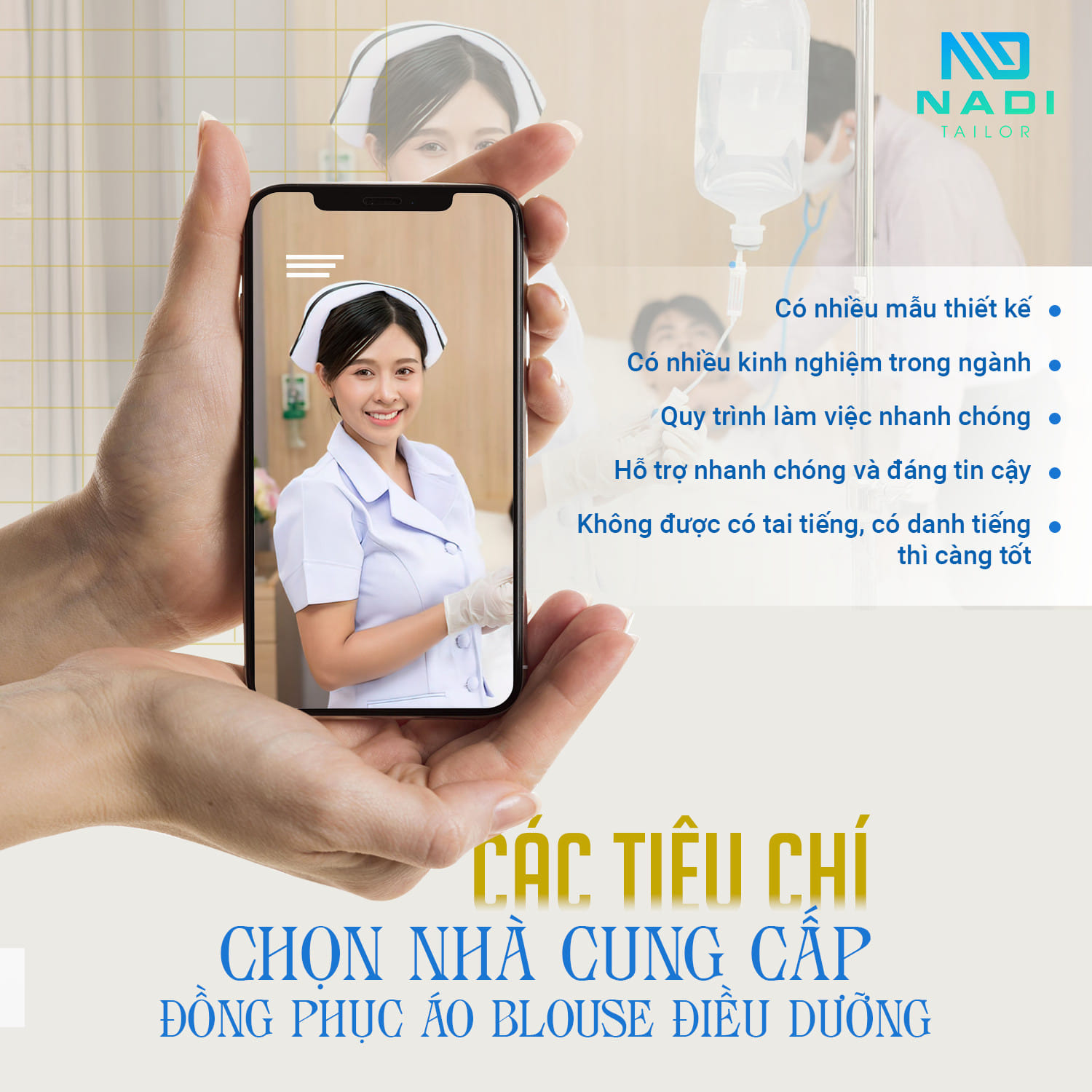 Yêu cầu khi chọn chỗ mua, đặt may giá cả của đồng phục dành cho bác sĩ giá tốt