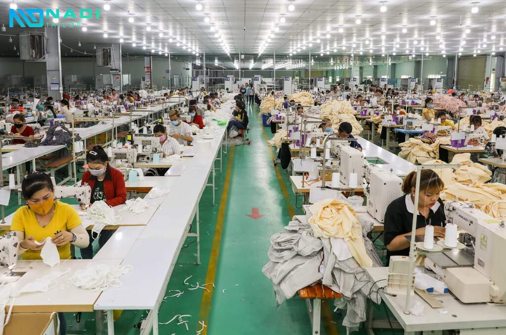 Xưởng may áo thun đẹp. Xưởng may áo thun đẹp.
