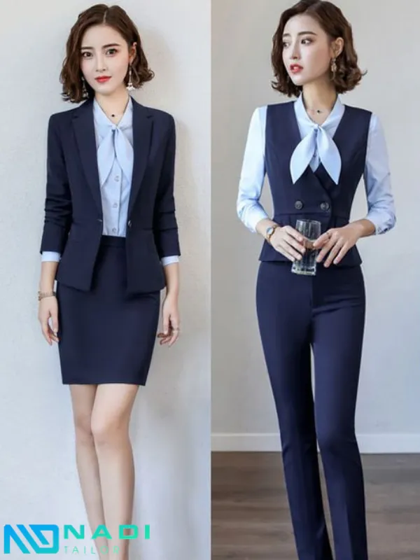 Đồng phục công sở cần đảm bảo tính trang nhã, lịch sự và phù hợp với môi trường làm việc