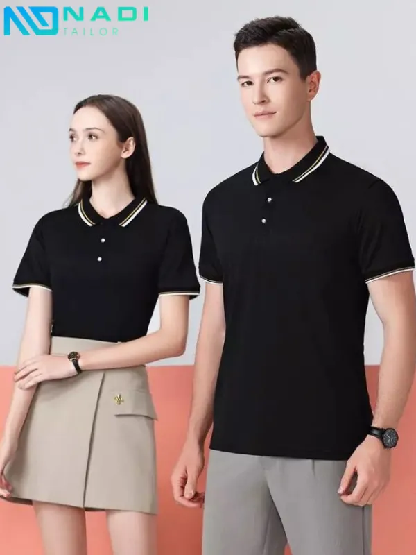 Vải may đồng phục công sở từ thun cá sấu hoặc thun lạnh là lựa chọn tối ưu