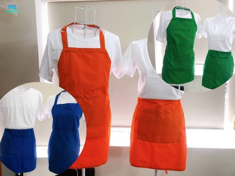 Ngoài chức năng bảo vệ, tạp dề trong ngành làm đẹp cần có tính thẩm mỹ cao, tạo cảm giác chuyên nghiệp