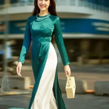 5 Kiểu Áo Dài Đồng Phục Công Sở Được Ưa Chuộng Hiện Nay
