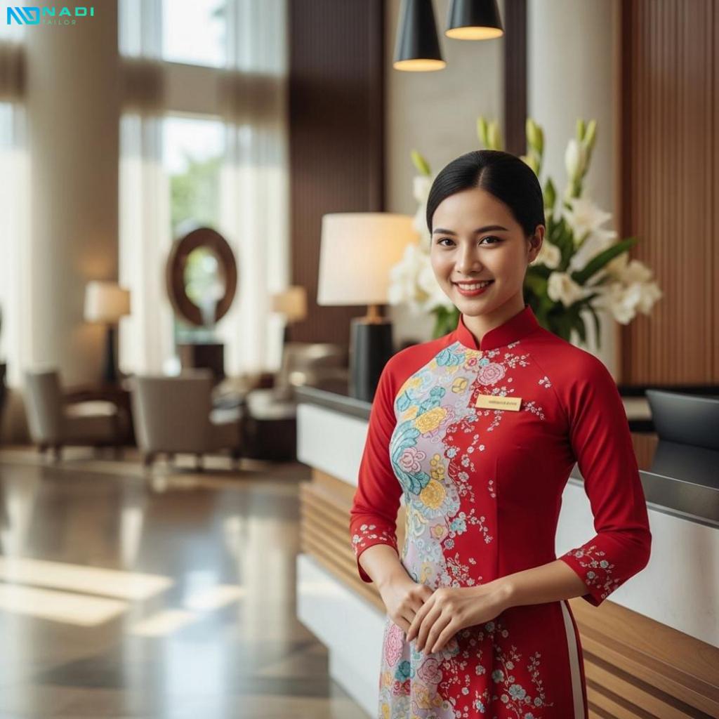 Vai trò của đồng phục áo dài lễ tân khách sạn