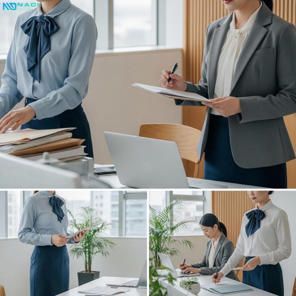 Ảnh hưởng của truyền thống và hiện đại trong đồng phục công sở nhật