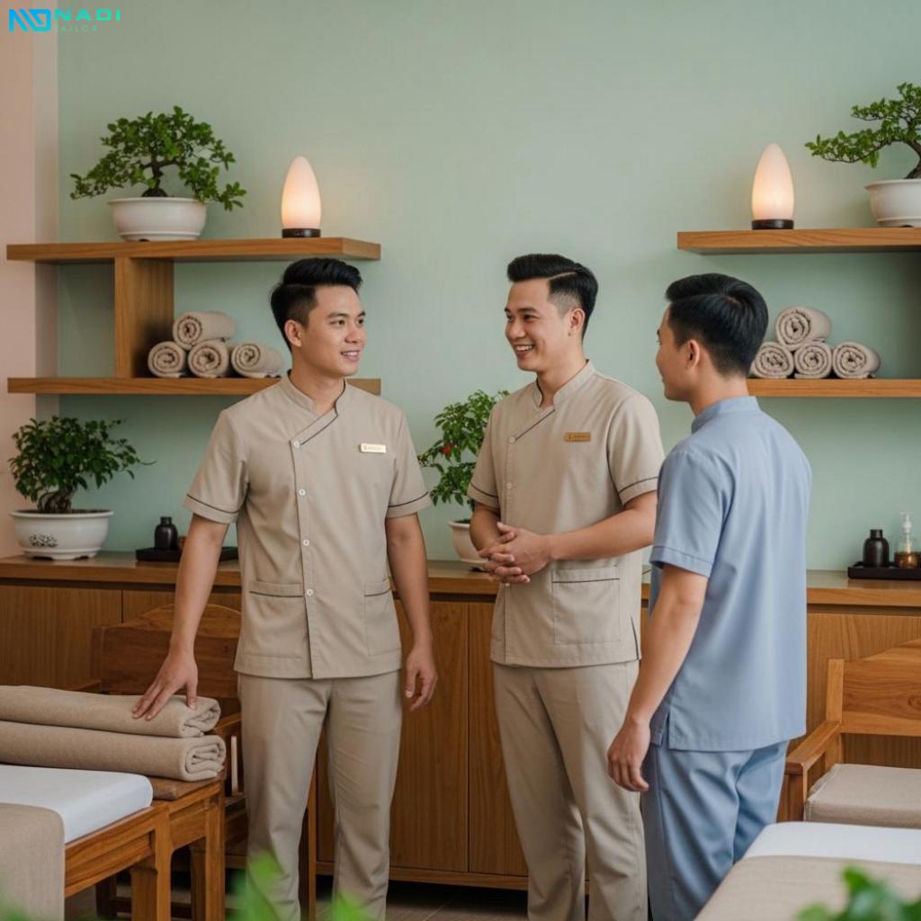 Vai trò của đồng phục spa nam Vai trò của đồng phục spa nam