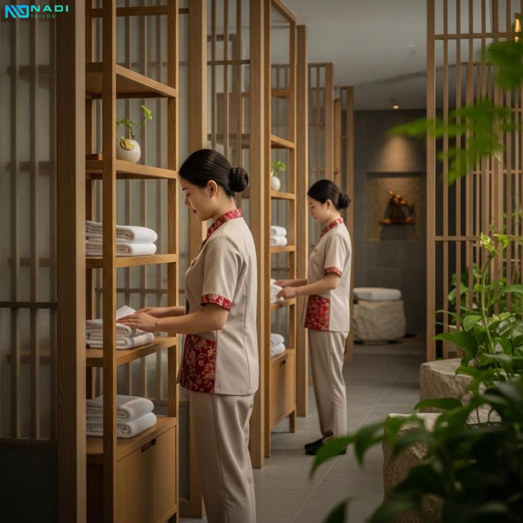 Tổng quan về đồng phục spa Trung Quốc Tổng quan về đồng phục spa Trung Quốc