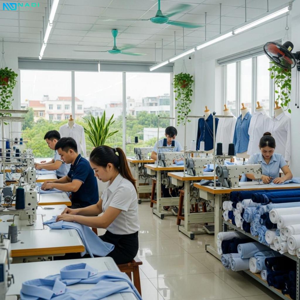 Tổng quan về xưởng may đồng phục công sở tại huyện bình chánh Tổng quan về xưởng may đồng phục công sở tại huyện bình chánh