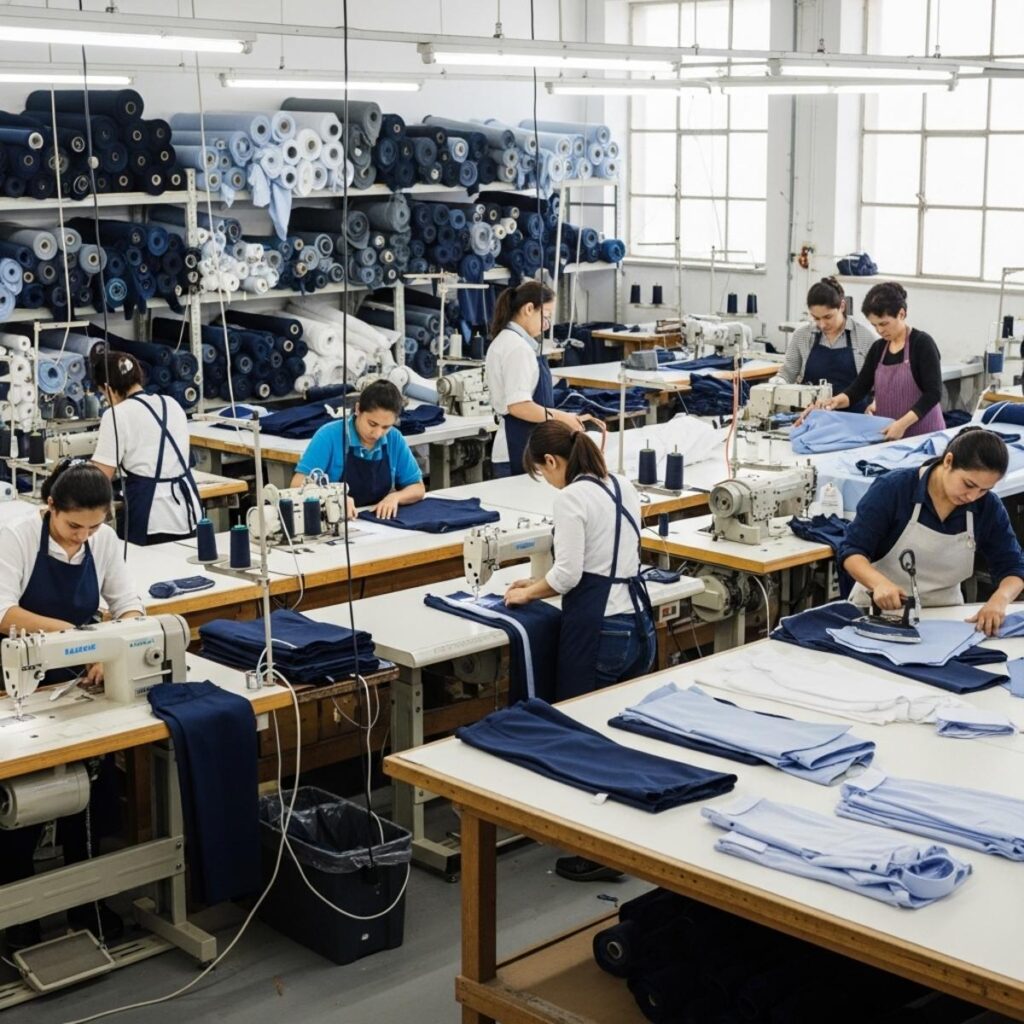 Xưởng May Đồng Phục Công Sở Tại Huyện Hóc Môn Chất Lượng