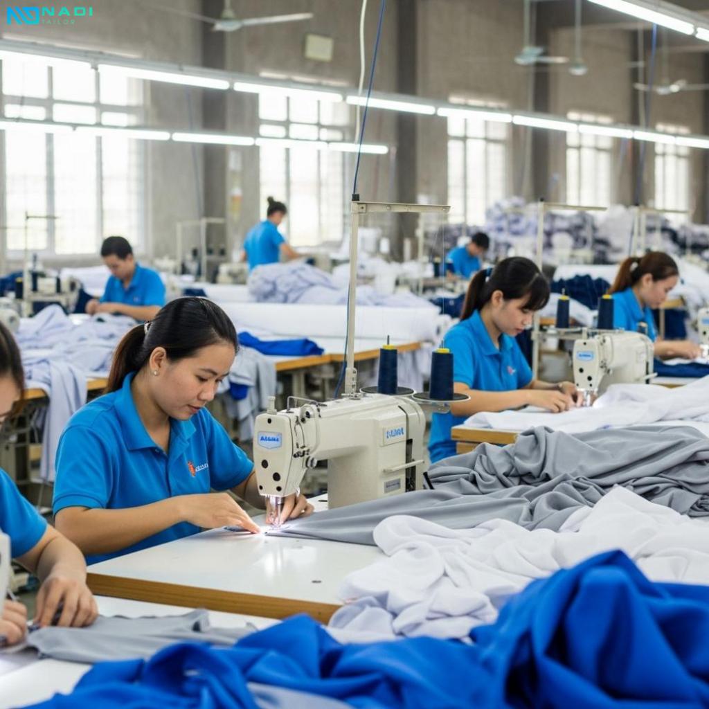 Tiêu chí lựa chọn xưởng may đồng phục công sở uy tín tại quận 12