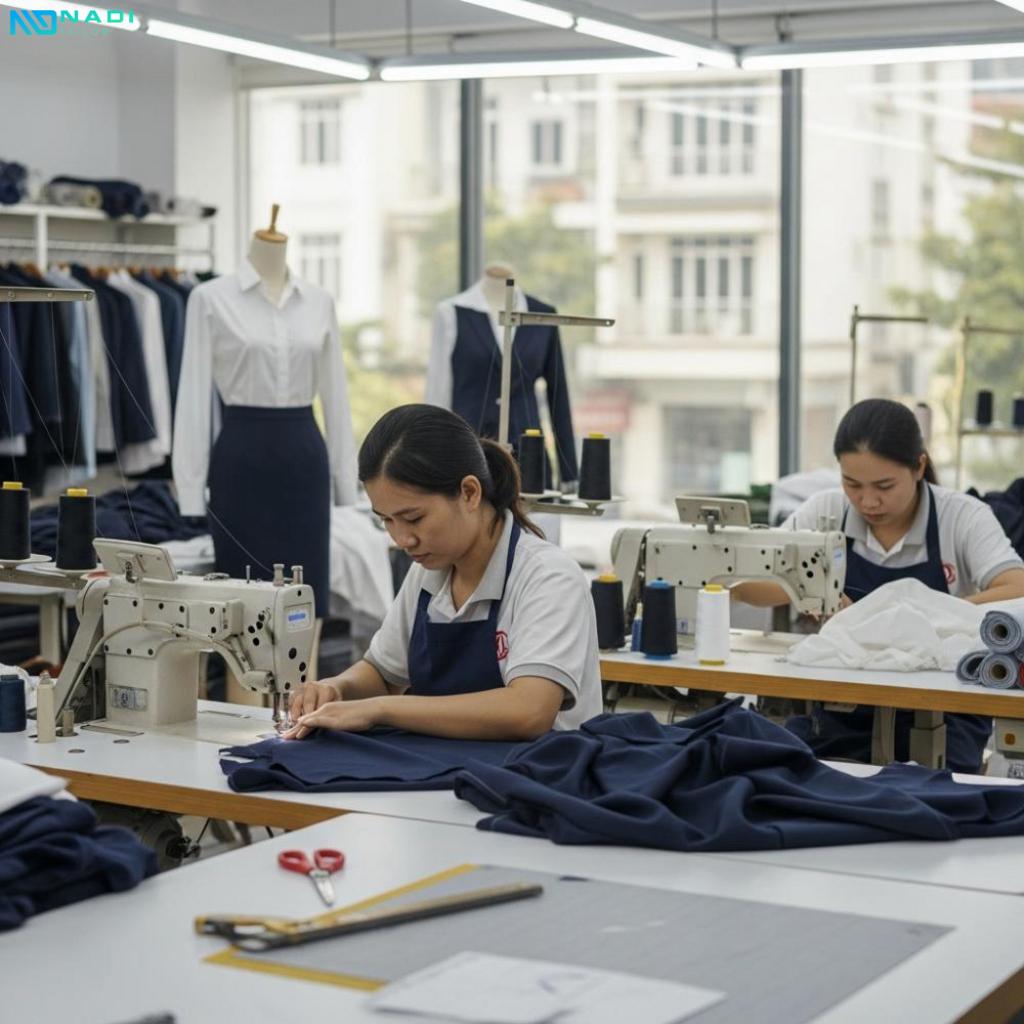 Tiêu chí lựa chọn xưởng may đồng phục công sở uy tín