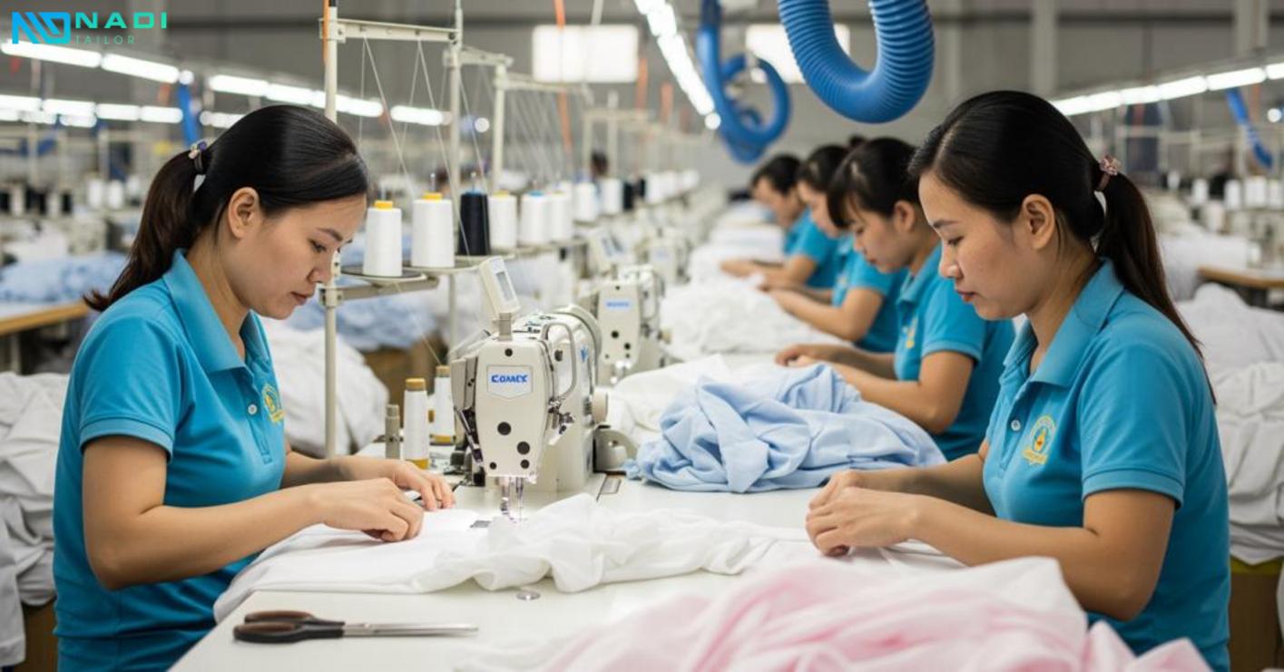 Quy trình đặt may áo blouse tại quận 11 Quy trình đặt may áo blouse tại quận 11