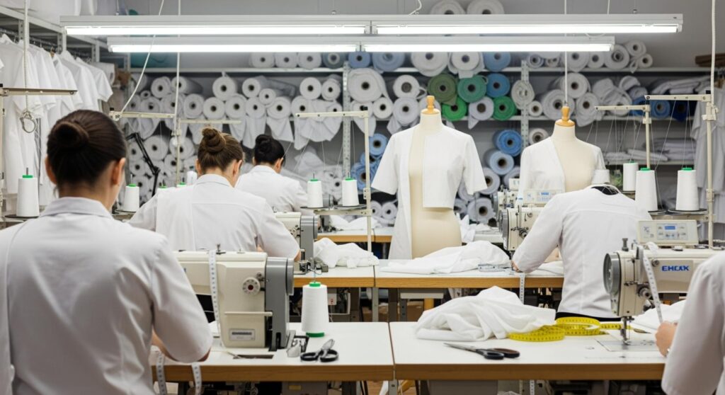 Xưởng May Áo Blouse Tại Quận 11 Chuyên Nghiệp Chuẩn Form