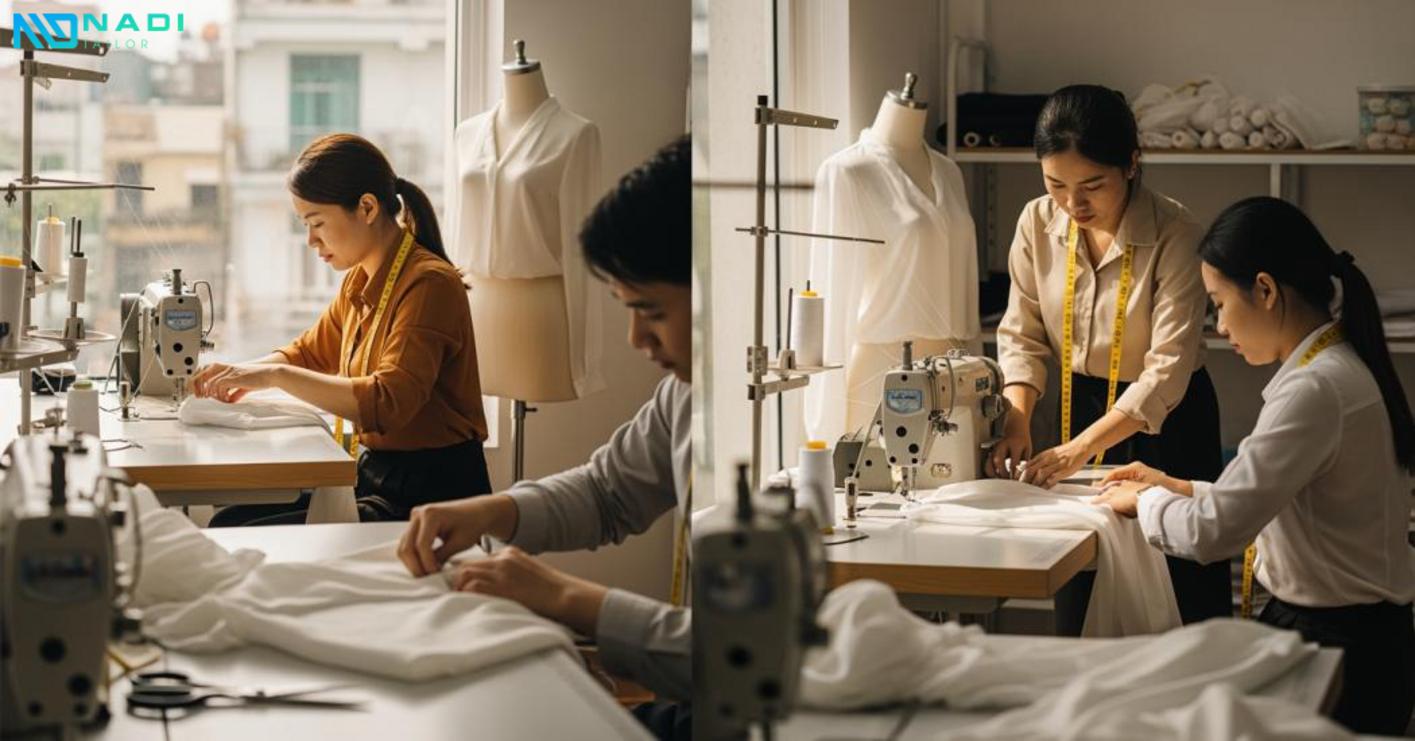Tiêu chí lựa chọn xưởng may áo blouse uy tín Tiêu chí lựa chọn xưởng may áo blouse uy tín