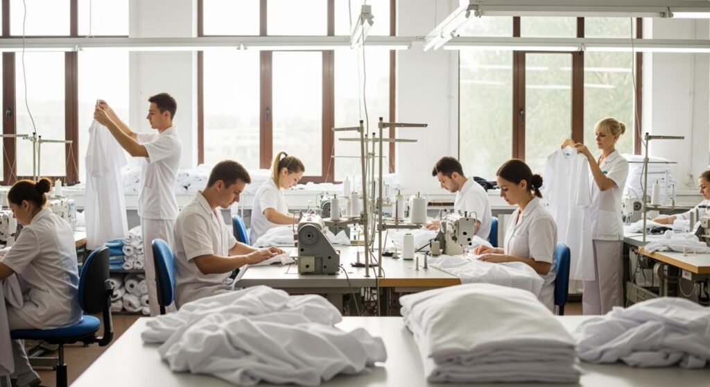 Xưởng May Áo Blouse Tại Quận Bình Thạnh Uy Tín Chất Lượng