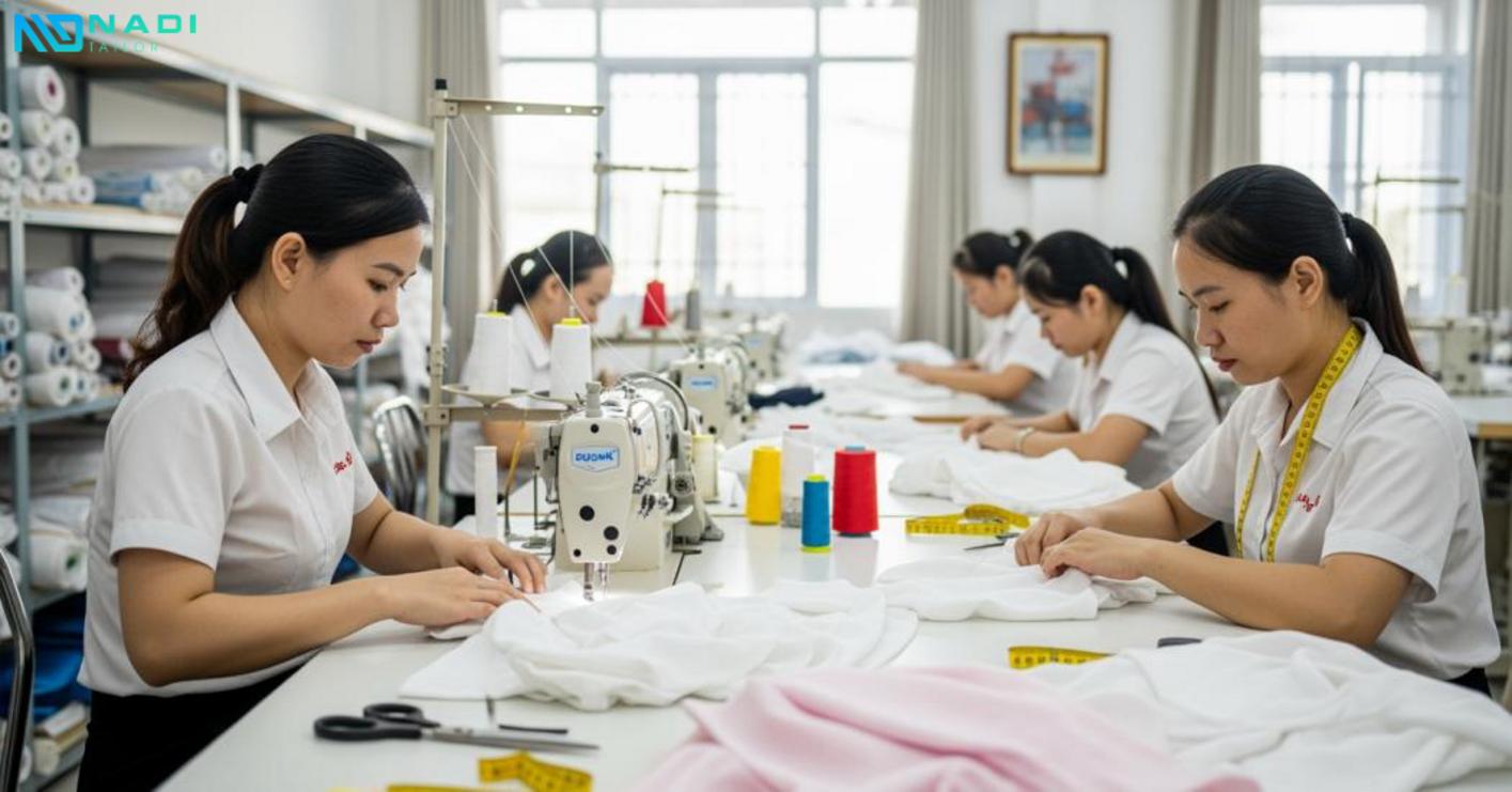 Tổng quan về xưởng may áo blouse tại quận Gò Vấp Tổng quan về xưởng may áo blouse tại quận Gò Vấp