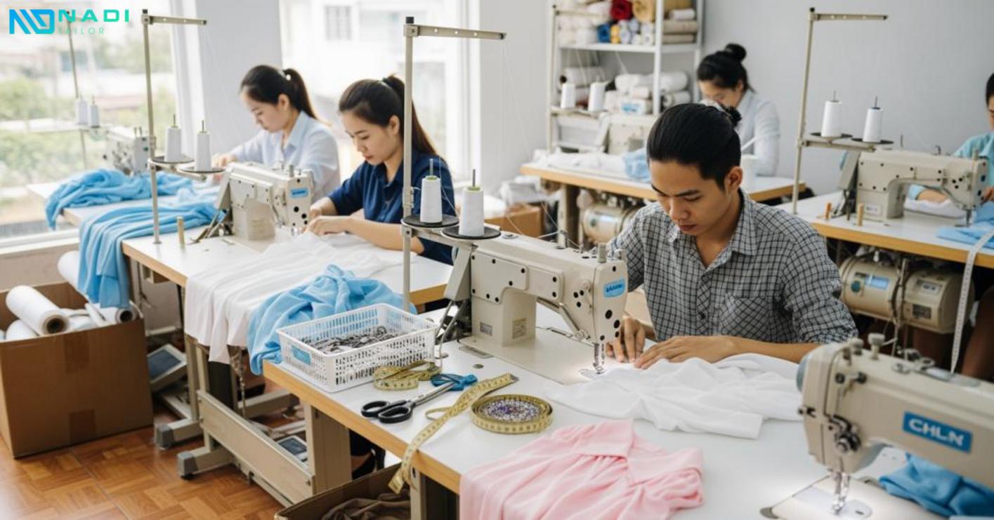 Giới thiệu về xưởng may áo blouse tại quận phú nhuận Giới thiệu về xưởng may áo blouse tại quận phú nhuận