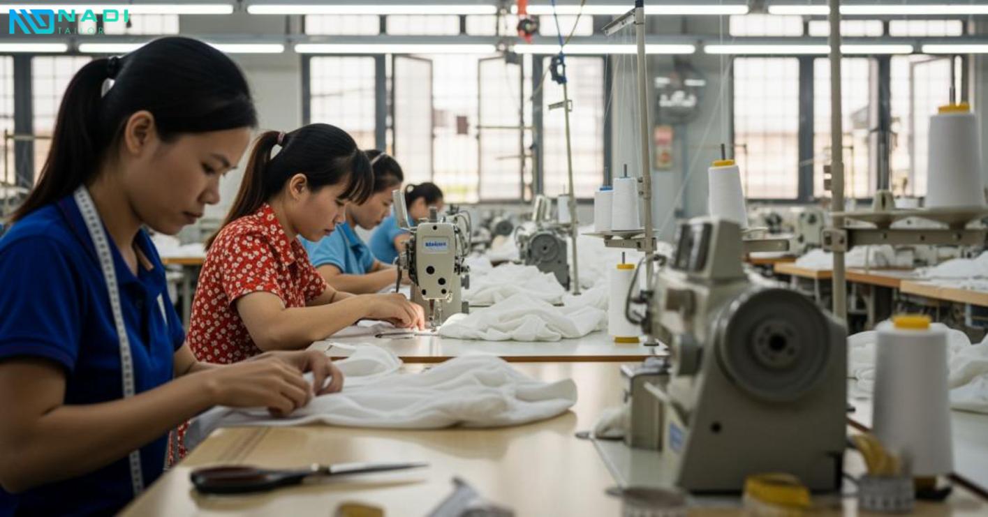 Quy trình đặt may áo blouse tại quận Tân Bình