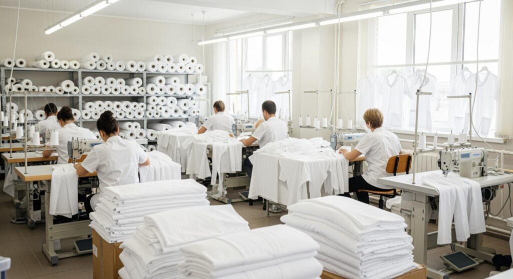 Xưởng May Áo Blouse Tại Quận Tân Phú Chất Lượng, Giá Hợp Lý