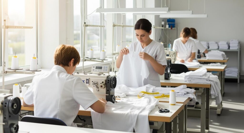 Xưởng May Đồng Phục Phòng Khám Tại Quận 2 Chất Lượng Và Tiện Lợi