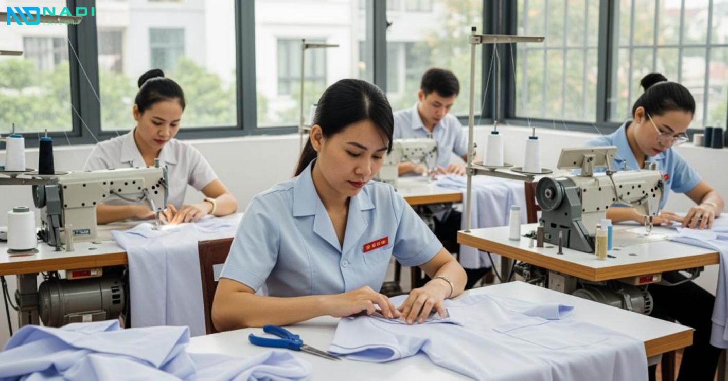 Quy trình đặt may đồng phục phòng khám tại quận 3 Quy trình đặt may đồng phục phòng khám tại quận 3