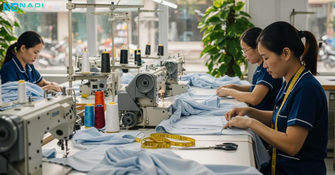 Quy trình đặt may đồng phục phòng khám tại quận 4 Quy trình đặt may đồng phục phòng khám tại quận 4