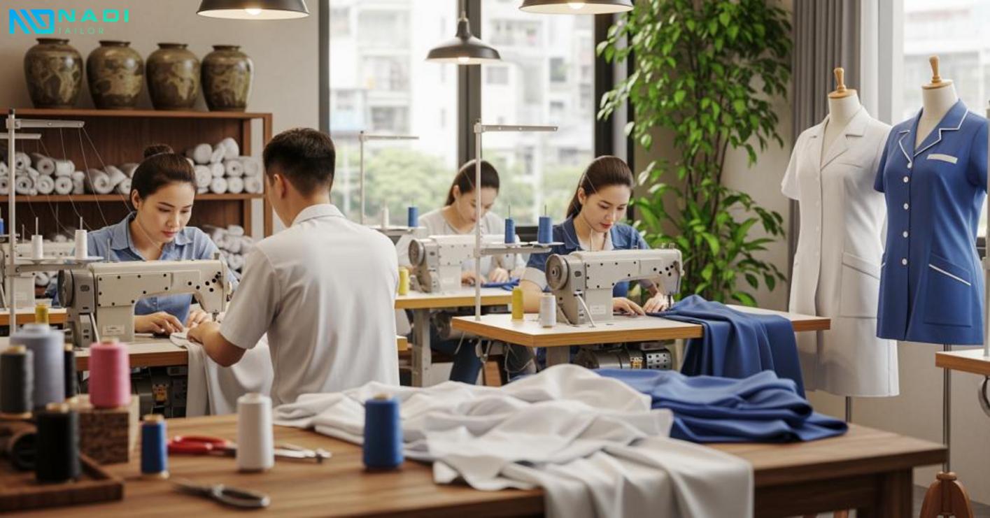 Tiêu chí lựa chọn xưởng may đồng phục phòng khám uy tín Tiêu chí lựa chọn xưởng may đồng phục phòng khám uy tín