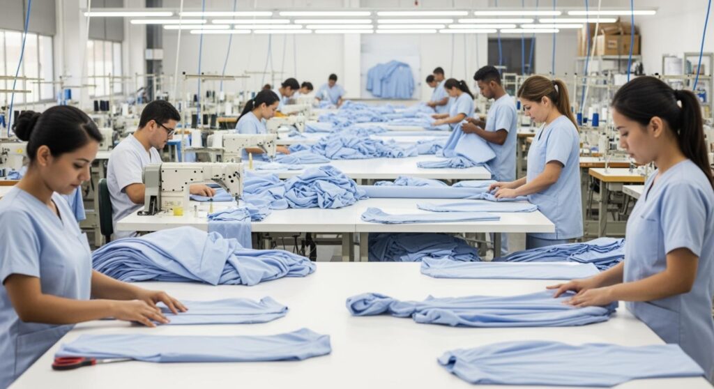 Xưởng May Đồng Phục Phòng Khám Tại Quận 6 Uy Tín, Chất Lượng