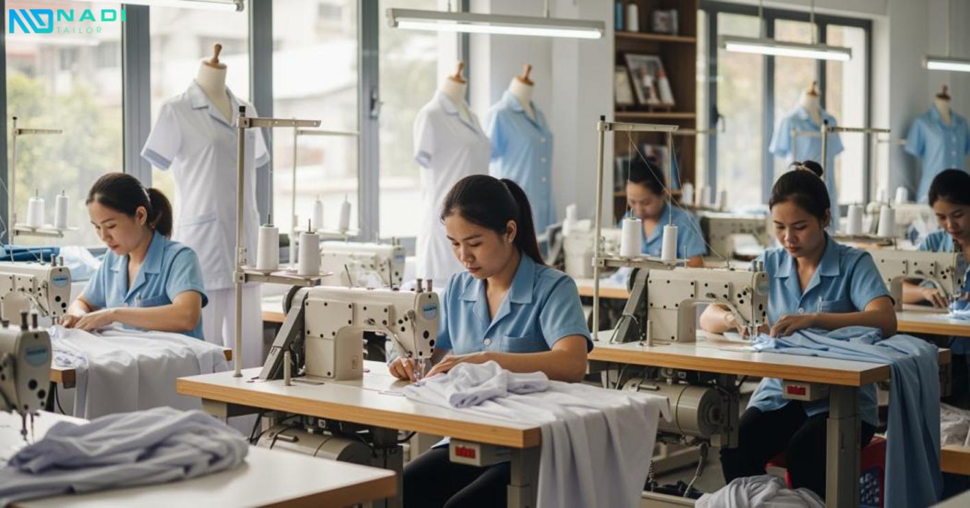 Quy trình đặt may đồng phục phòng khám tại quận 6 Quy trình đặt may đồng phục phòng khám tại quận 6