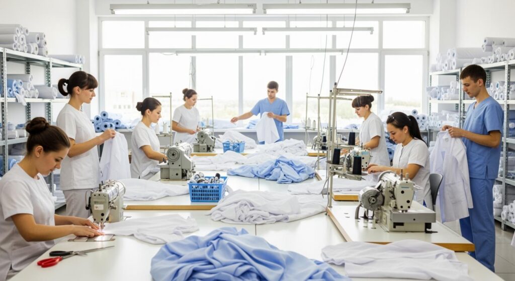 Xưởng May Đồng Phục Phòng Mổ Uy Tín Tại Quận 3