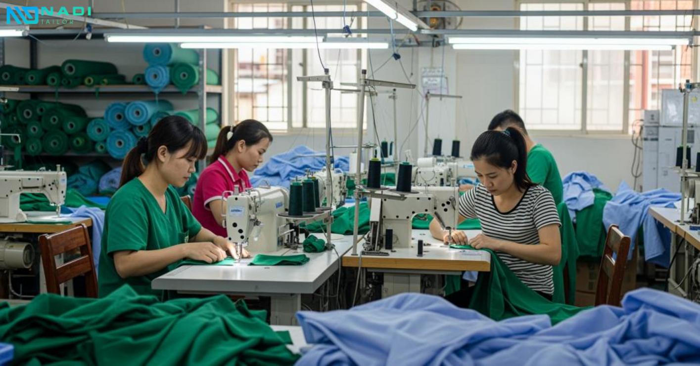 Quy trình đặt may đồng phục phòng mổ tại quận 5 Quy trình đặt may đồng phục phòng mổ tại quận 5