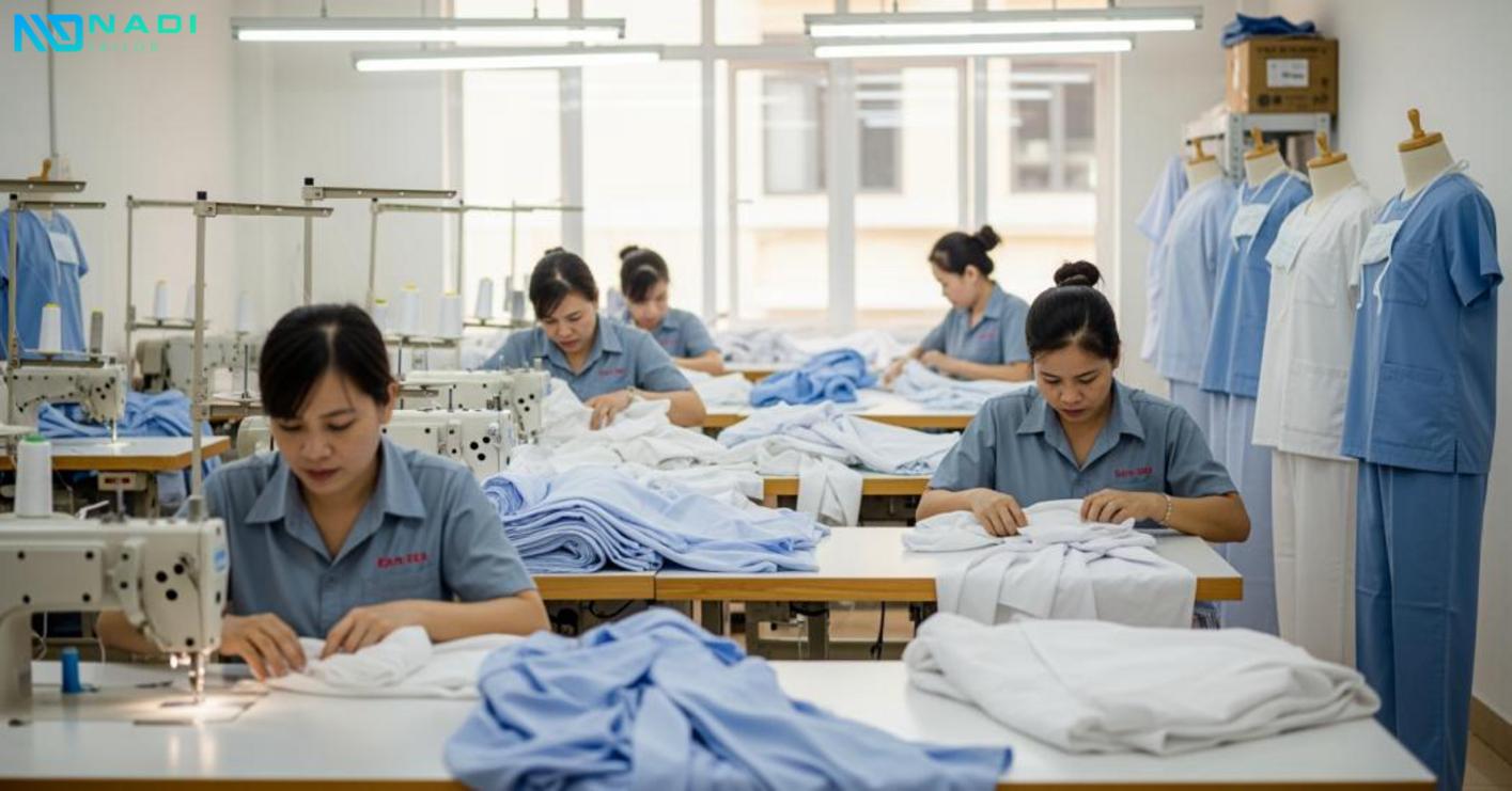 Quy trình đặt may đồng phục phòng mổ tại quận 6 Quy trình đặt may đồng phục phòng mổ tại quận 6